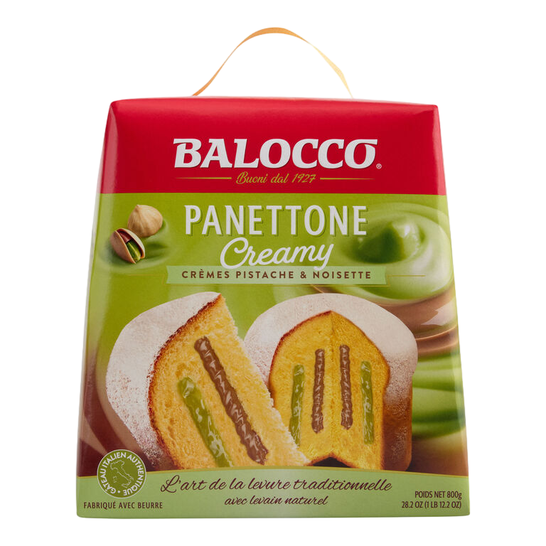 BALOCCO PANETONE CREAMY PISTACHO Y AVELL 800G