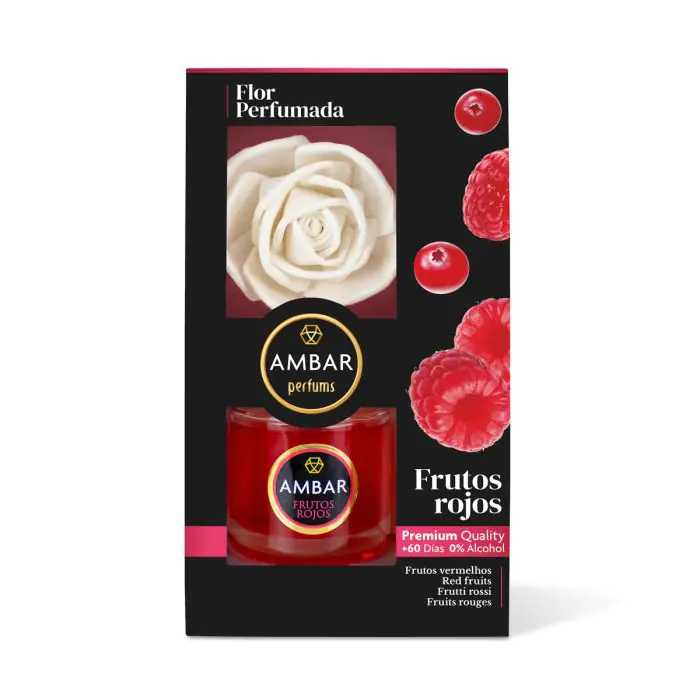 AMBAR PERFUMS VELA B&W BAYAS ROJAS 140G