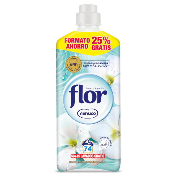 FLOR SUAVIZANTE CONCENTRADO NENUCO 59DOSIS+25%
