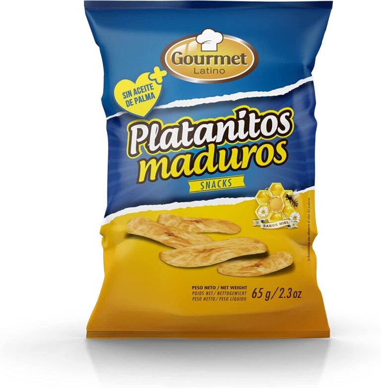 GOURMET LATINO CHIPS DE BANANA MADURA 65G