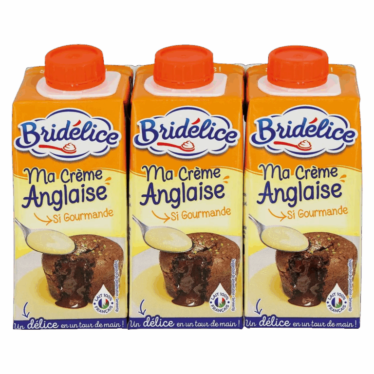 BRIDÉLICE CRÈME ANGLAISE 3 X 20 CL