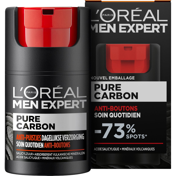 L'ORÉAL MEN EXPERT CREMA PURE CARBÓN 50ML
