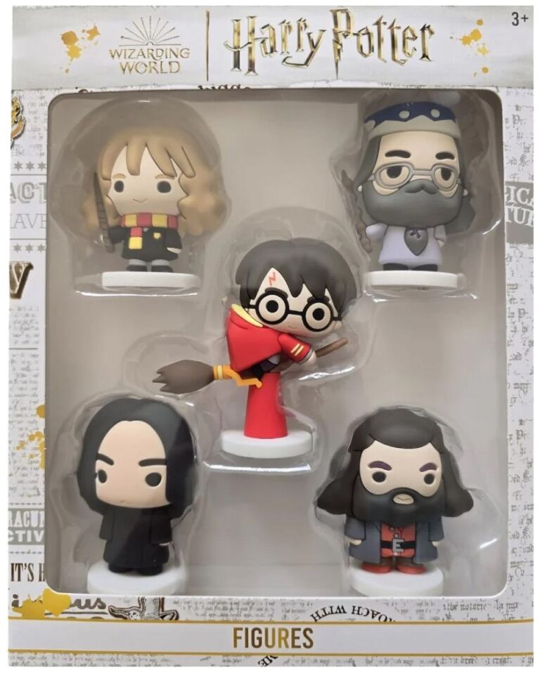  PACOTE DE 5 FIGURAS HARRY POTTER