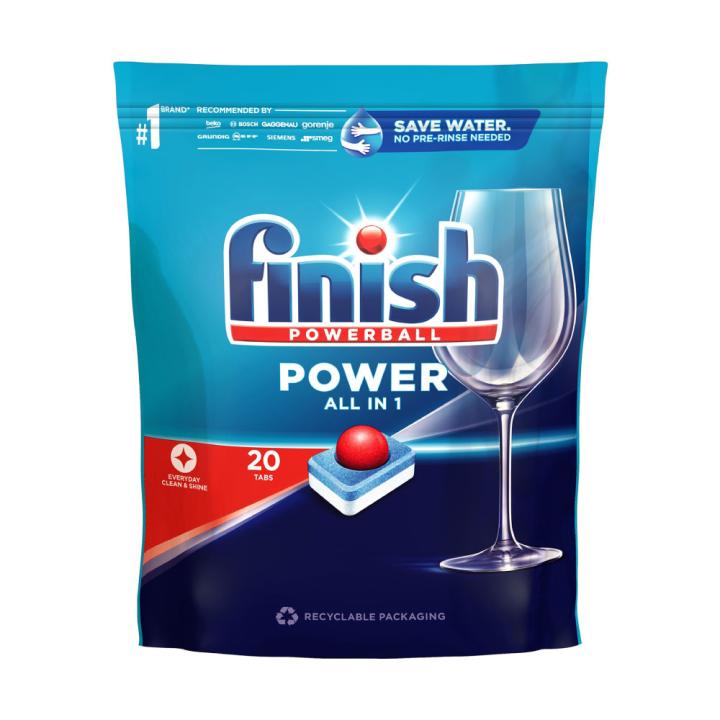 FINISH MÁQUINA POWERBALL ALL IN ONE 20CAPS