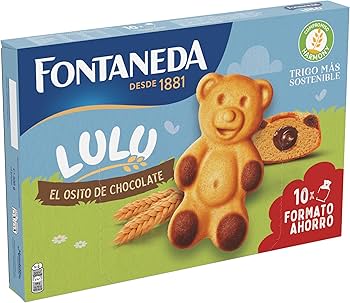 FONTANEDA OSITO LULÚ BIZCOCHITO CHOCOLATE 300G