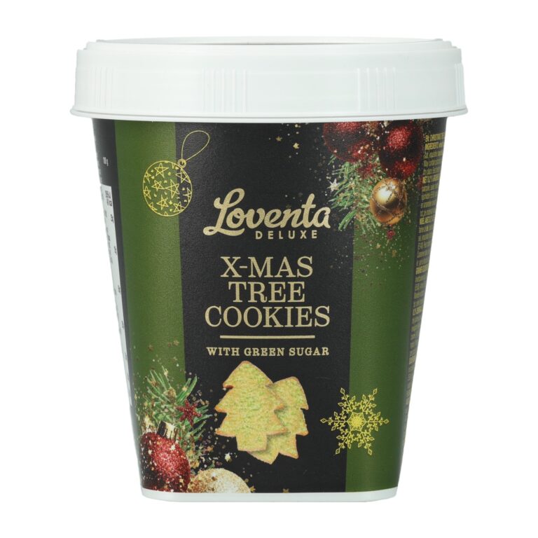 LOVENTA BOLACHA ÁRVORE DE NATAL 125G