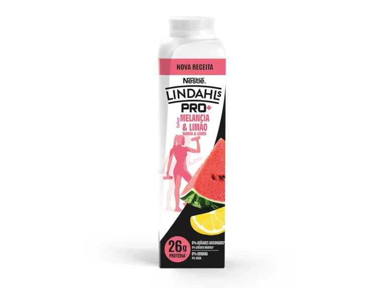 LINDAHLS IOGURTE LÍQUIDO PROTEICO MELANCIA LIMÃO 330ML