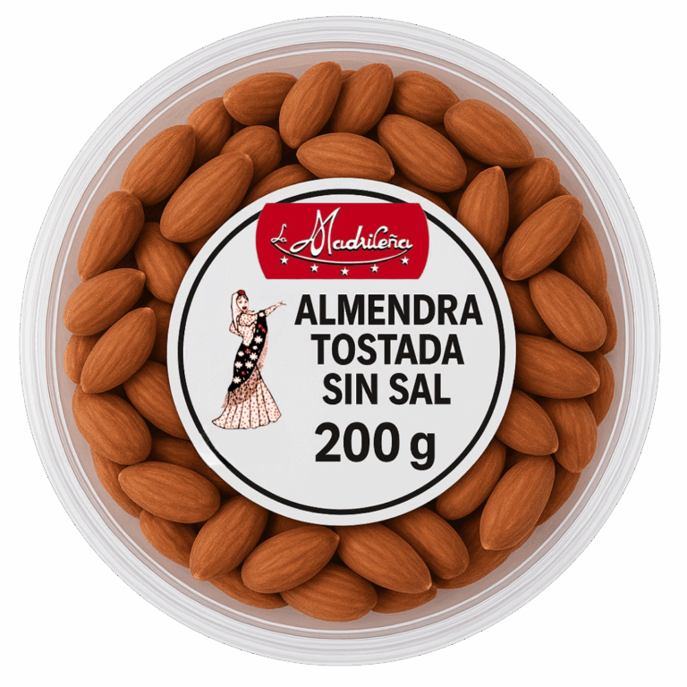 LA MADRILEÑA AMANDE GRILLÉE SANS SEL 200G