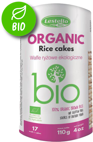 LESTELLO TORTITAS DE ARROZ ORGÁNICO 110G