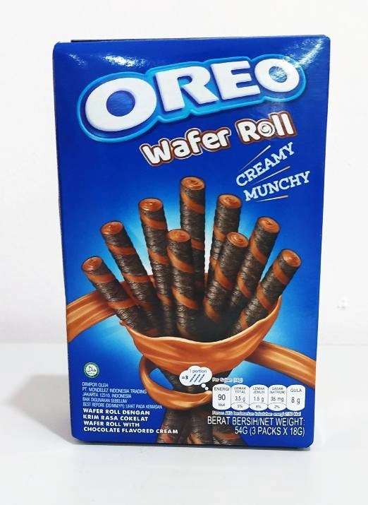 OREO ROLO WAFER DE CHOCOLATE 54G