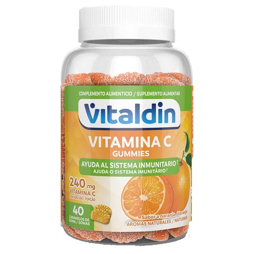 VITALDIN VITAMINA C 40 UNIDADES 120G