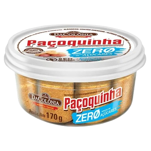 DA COLONIA PAÇOCA ROLHA ZERO 170G