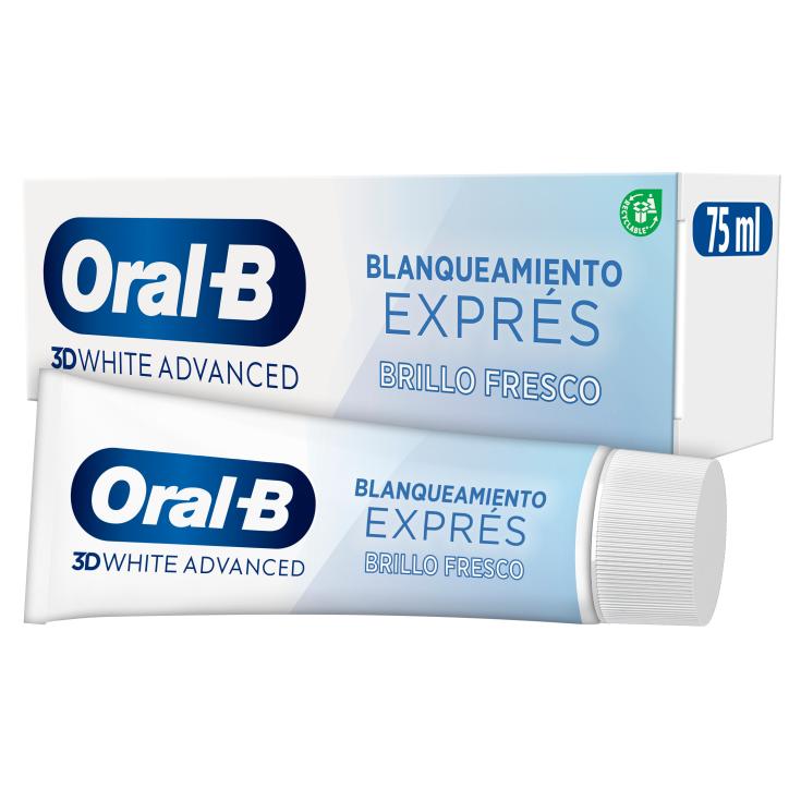 ORAL-B DENTÍFRICO 3D BLANQUEADOR EXPRESS 75ML