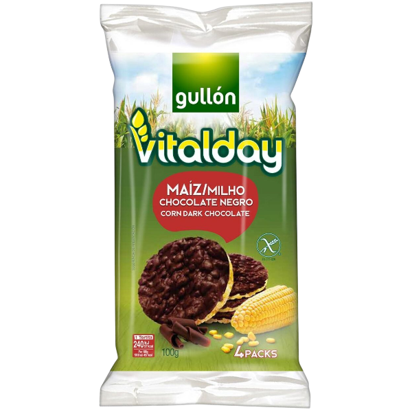 GULLÓN TORTITAS MILHO CHOCOLATE 100G