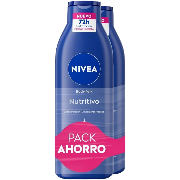 NIVEA LOCIÓN NUTRITIVA 2X400ML