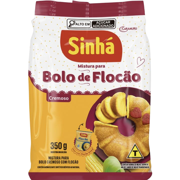 SINHA MISTURA PARA BOLO DE FLOCAO CREMOSO 370G