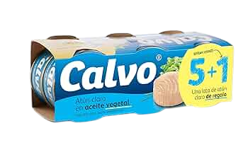 CALVO ATUM AZEITE  5+1UN 52G