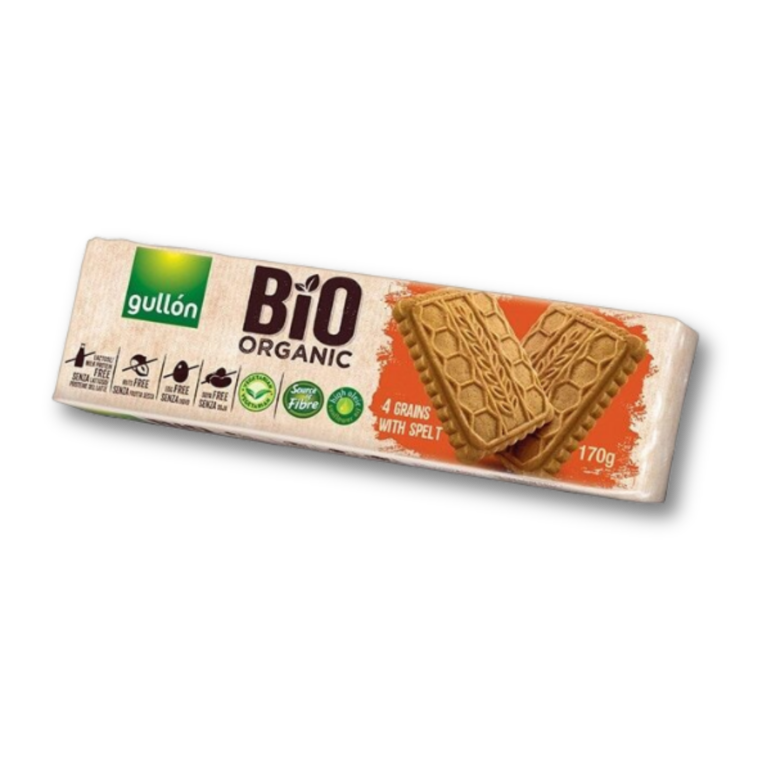 GULLON GATEAUX 4 CÉRÉALES À L'ÉPEAUTRE BIO 170G