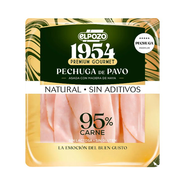 EL POZO 1954 PECHUGA PAVO 120G