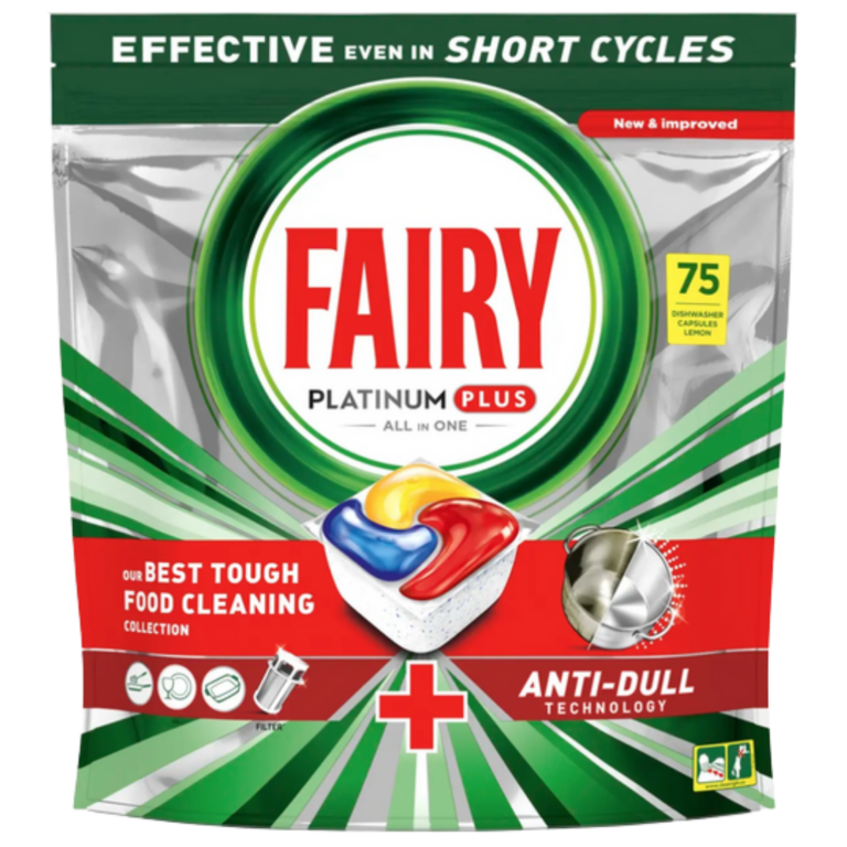 FAIRY LAVE-VAISSELLE PLATINUM + CITRON 75CAPS