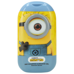 MINIONS 2EN1 GEL DE BAÑO Y CHAMPU 400ML