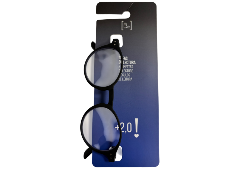 BE GAFAS LECTURA  + 2.00 NEGRAS