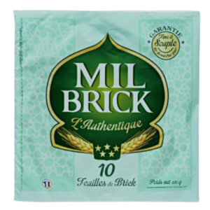 MIL BRICK FEUILLES DE BRICK 170G X 10 UD