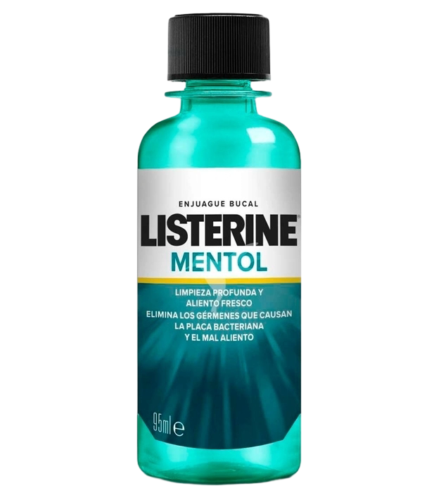 LISTERINE ENJUAGUE DE MENTOL 80ML