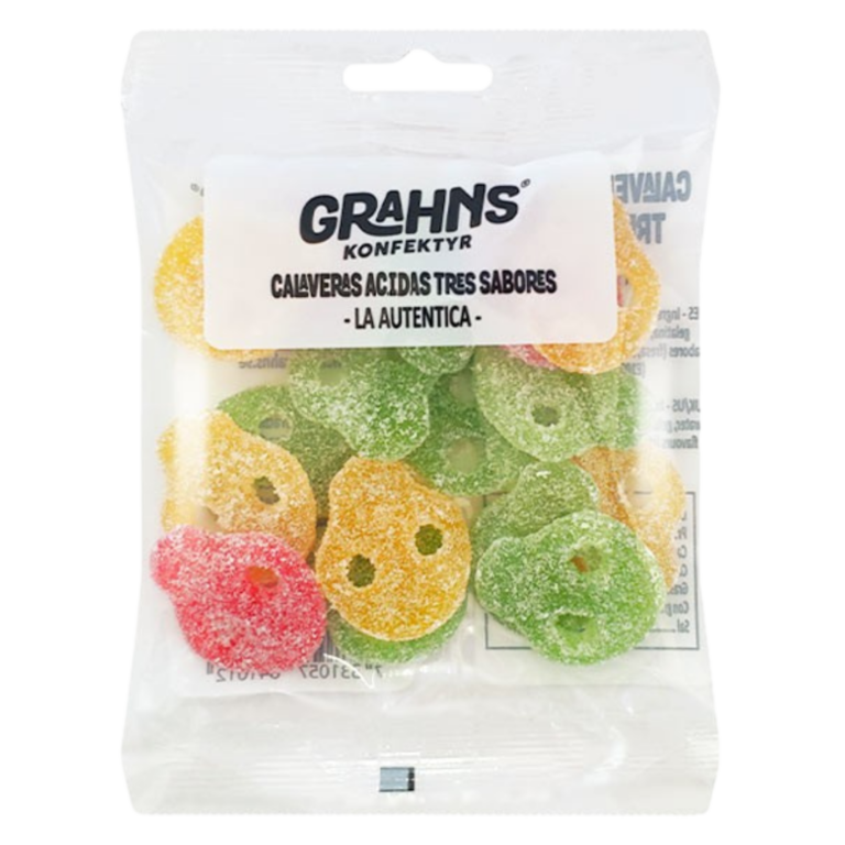 GRAHNS CALAVERAS ÁCIDAS 85G
