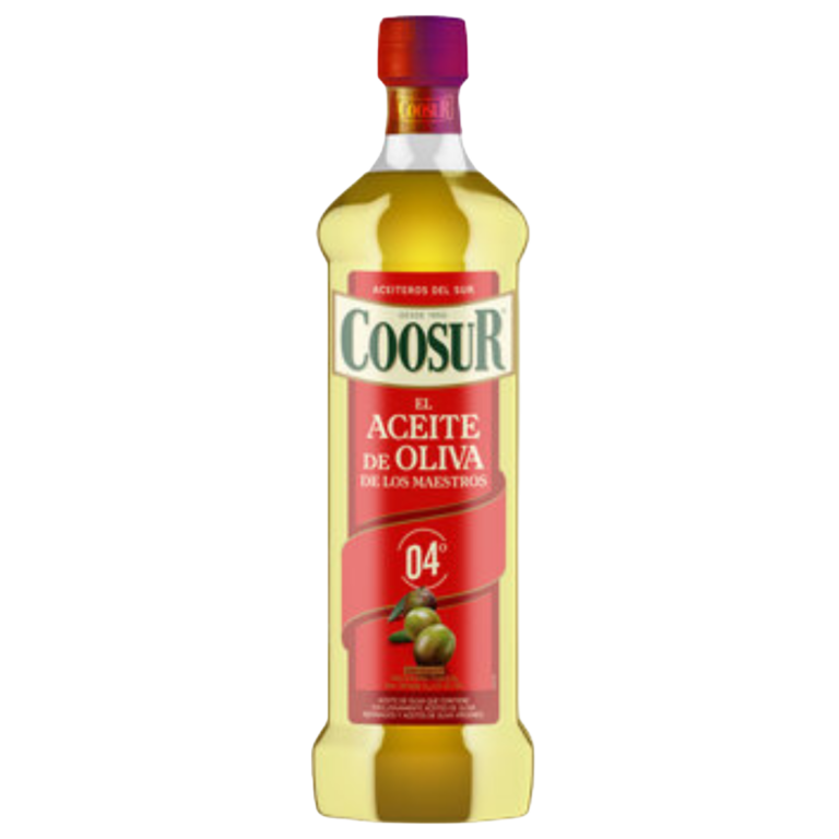 COOSUR HUILE D'OLIVE DOUCE 0,4° 1L