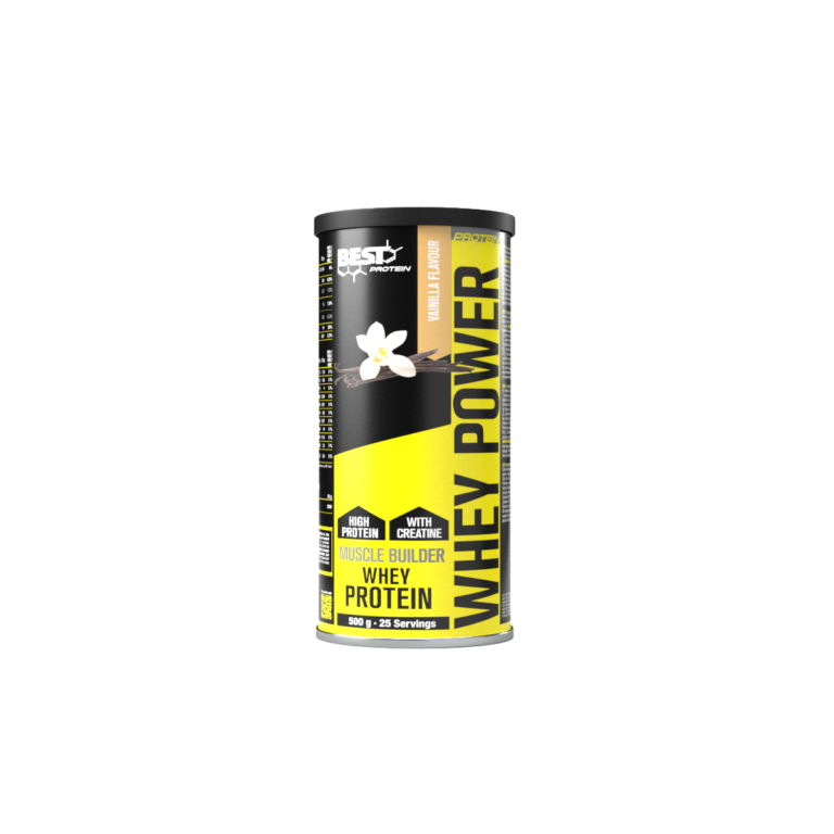 BEST PROTEIN WHEY POWER VANILLE 500G