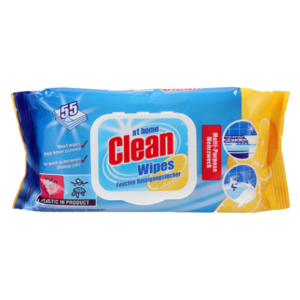 HOME CLEAN LINGETTES MULTI SURFACES CITRON 55U
