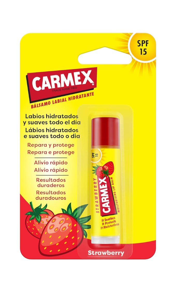 CARMEX BÁLSAMO LABIAL MORANGO 4,25G