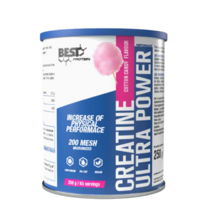 BEST PROTEIN CREATINA ULTRA POWER ALGODÓN DE AZÚCAR 250G