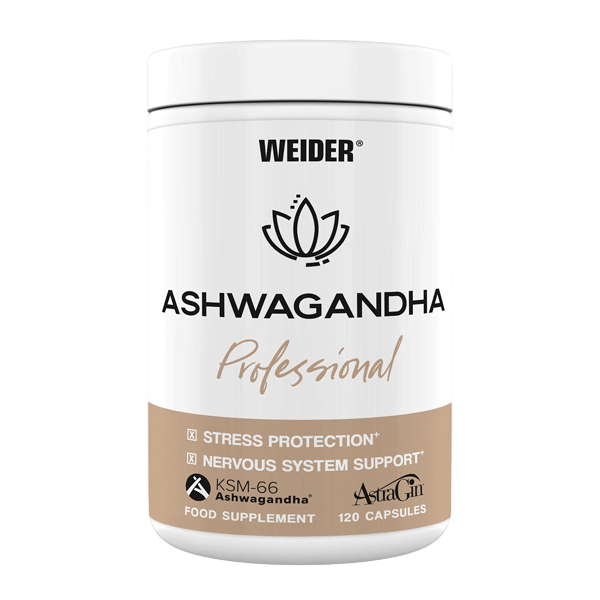 WEIDER COMPLÉMENT ASHWAGANDHA 120U 104G
