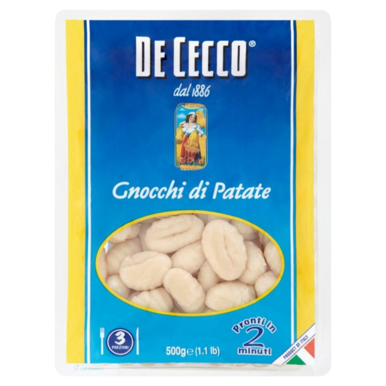 DE CECCO GNOCCHI DE POMME DE TERRE 500G