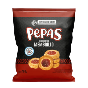 GUSTO ARGENTINO PEPAS DULCE MEMBRILLO 18