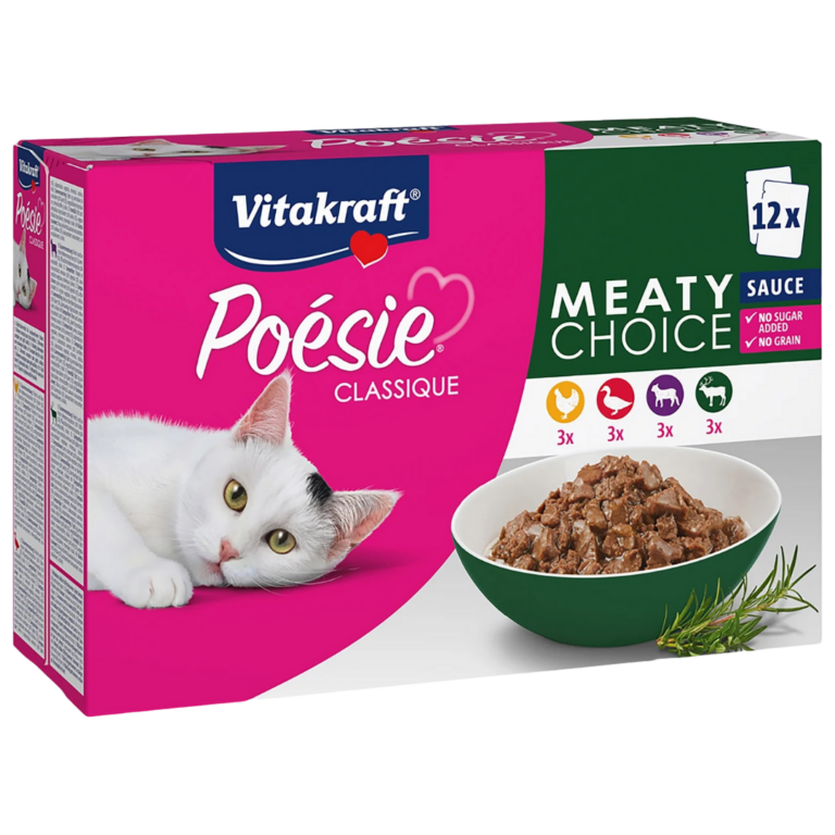 VITAKRAFT PÂTÉE POUR CHAT ASSORTIMENT 12X85G