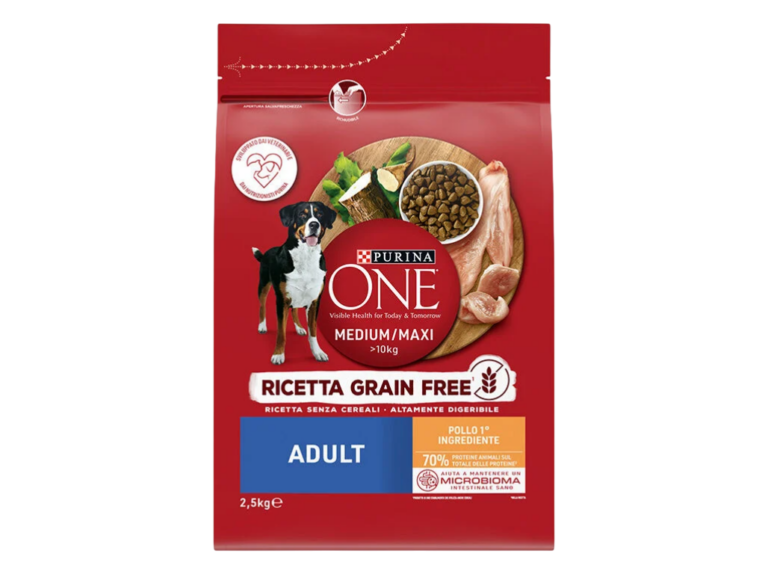 PURINA ONE CÃO ADULTO MEDIO E MAXI GRAINFREE 2,5KG
