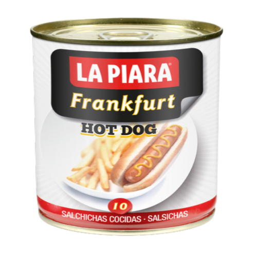 LA PIARA FRANKFURT HOT DOG LATA 170G