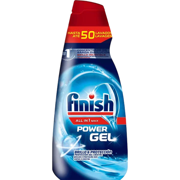 FINISH DETERGENTE MÁQUINA GEL ALL IN 1 REGULAR 50 DOSES