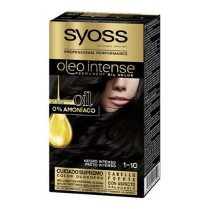 SYOSS ÓLEO INTENSIFICADOR COR TINTE 1.10 PRETO INTENSO