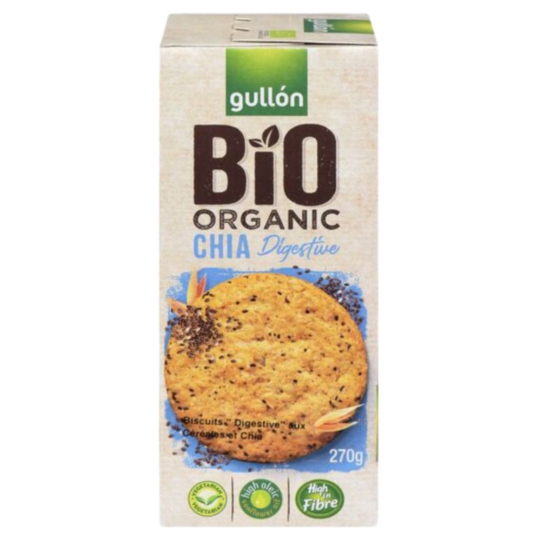 GULLÓN BOLACHAS BIO ORGÂNICAS CHIA 270GR