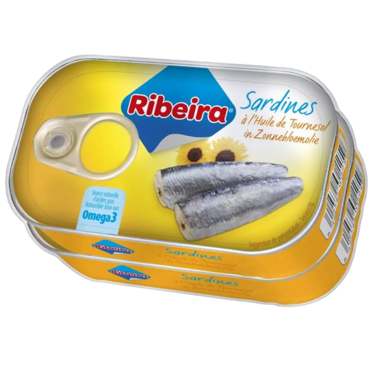 RIBEIRA SARDINAS AC OLIVA PAQUETE 2X65 G