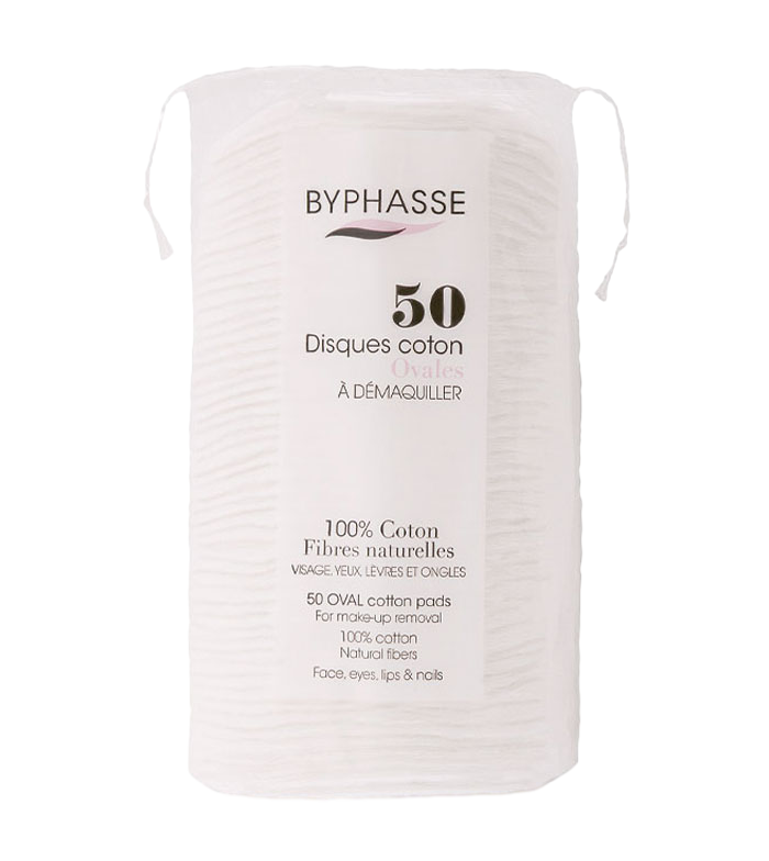 BYPHASSE DISQUES DE COTON OVALES 50U