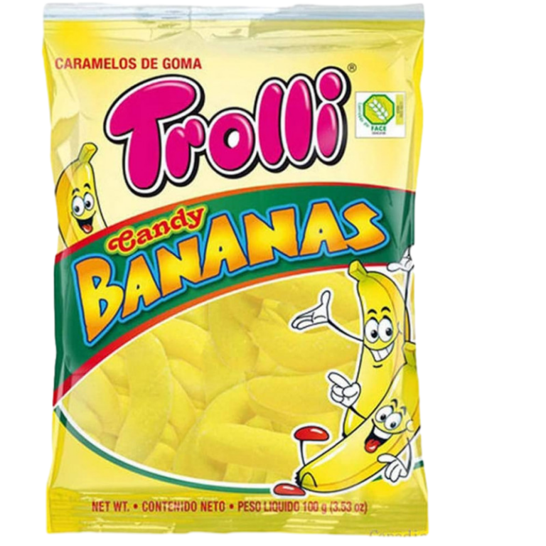 TROLLI BANANAS 100G