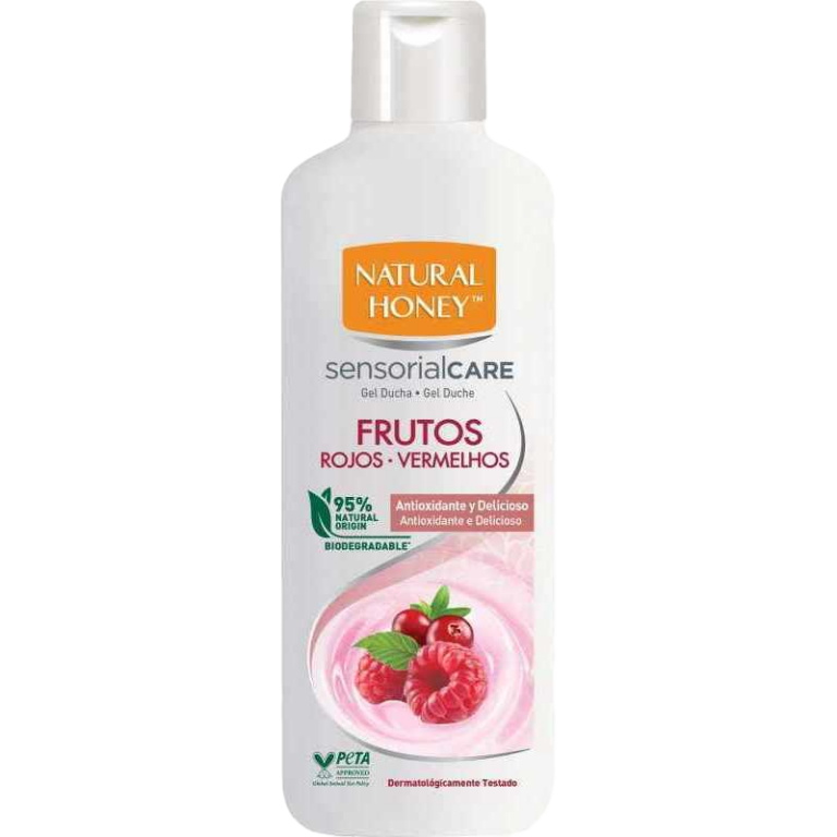 NATURAL HONEY GEL DE BAÑO FRUTOS ROJOS 6