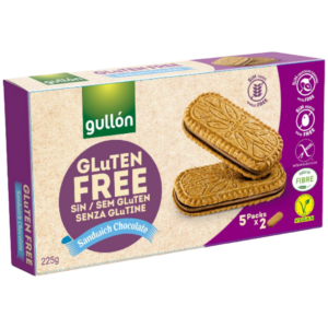GULLON GALLETA RELLENA CHOCO S/GLUTEN 225G