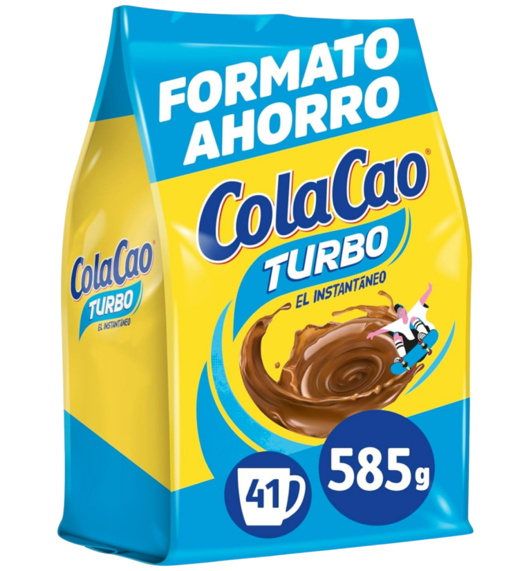 COLACAO TURBO CACAO POLVO BOLSA 585G