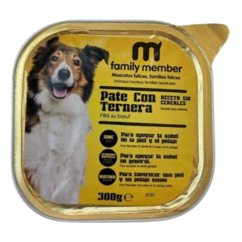 FAMILY MEMBER TARRINA ADULTO TERNERA 300